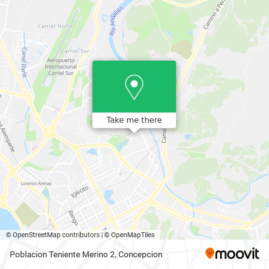 Mapa de Poblacion Teniente Merino 2