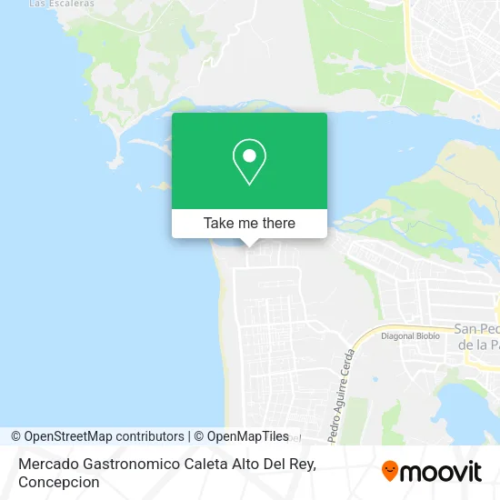 Mapa de Mercado Gastronomico Caleta Alto Del Rey