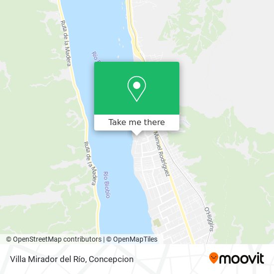 Mapa de Villa Mirador del Río