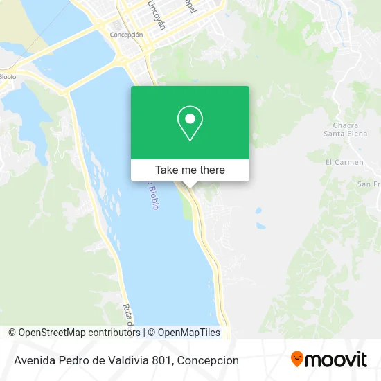 Avenida Pedro de Valdivia 801 map