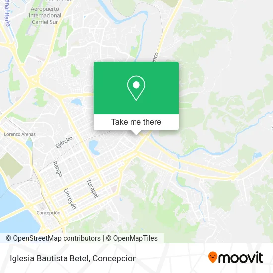 Iglesia Bautista Betel map