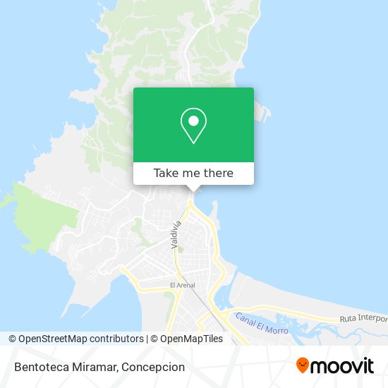 Mapa de Bentoteca Miramar
