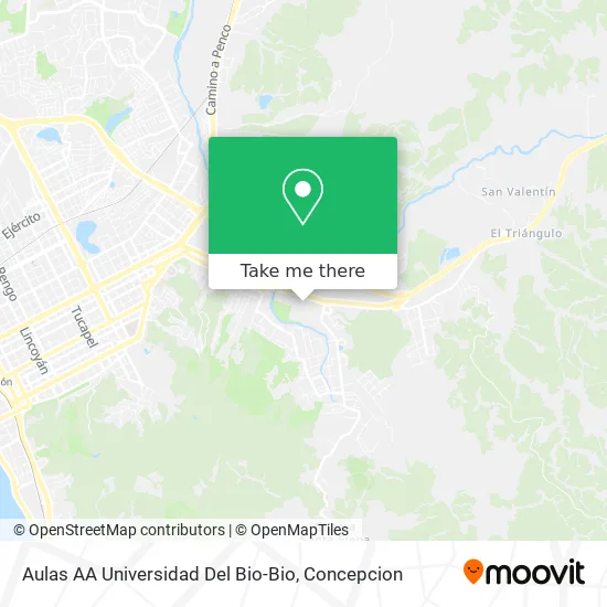 Mapa de Aulas AA Universidad Del Bio-Bio