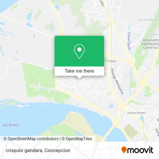 Mapa de crispulo gandara
