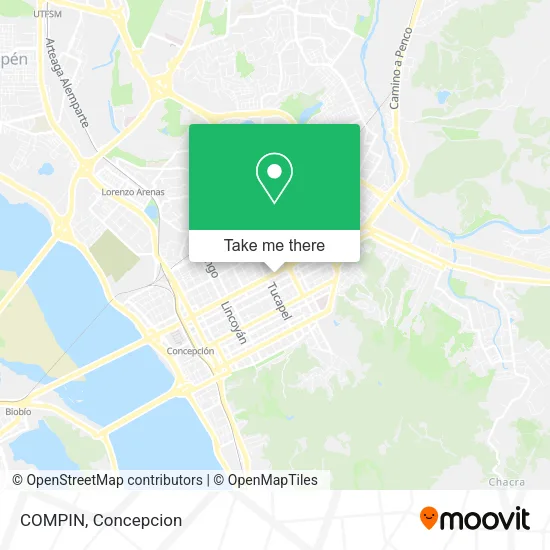 Mapa de COMPIN