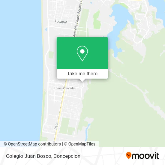 Mapa de Colegio Juan Bosco