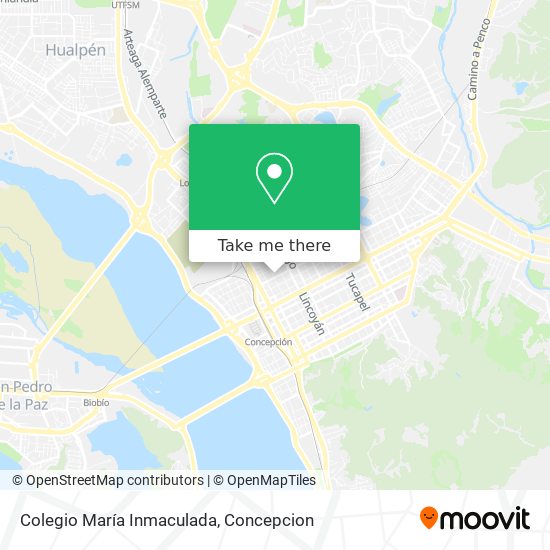 Colegio María Inmaculada map