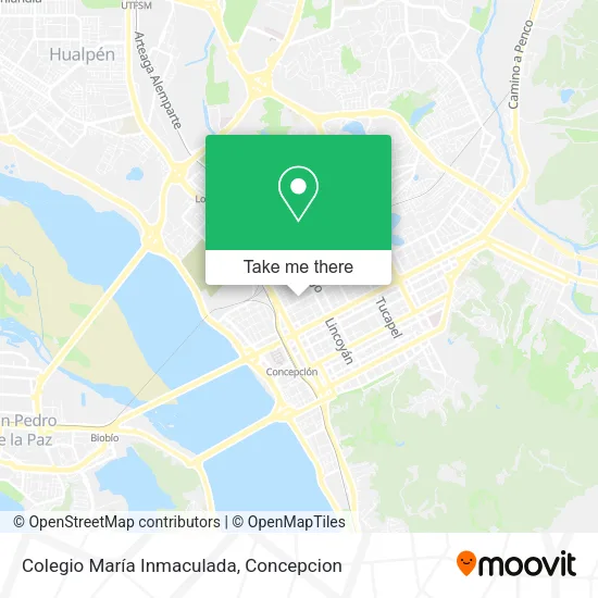 Mapa de Colegio María Inmaculada