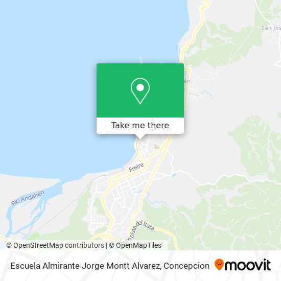 Escuela Almirante Jorge Montt Alvarez map
