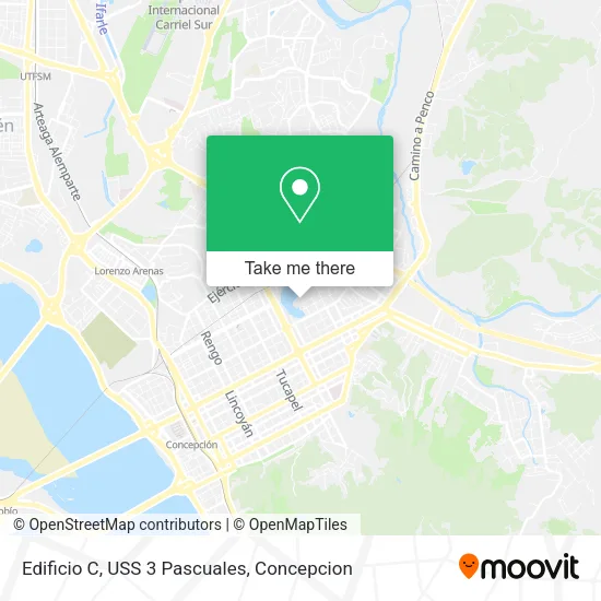 Mapa de Edificio C, USS 3 Pascuales
