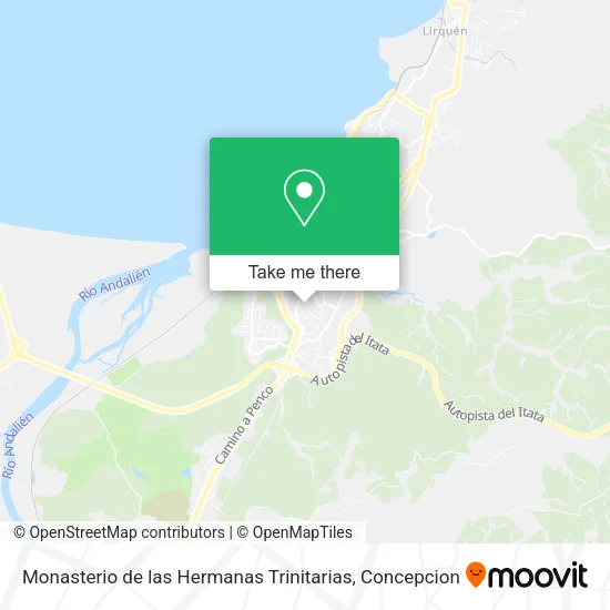 Mapa de Monasterio de las Hermanas Trinitarias