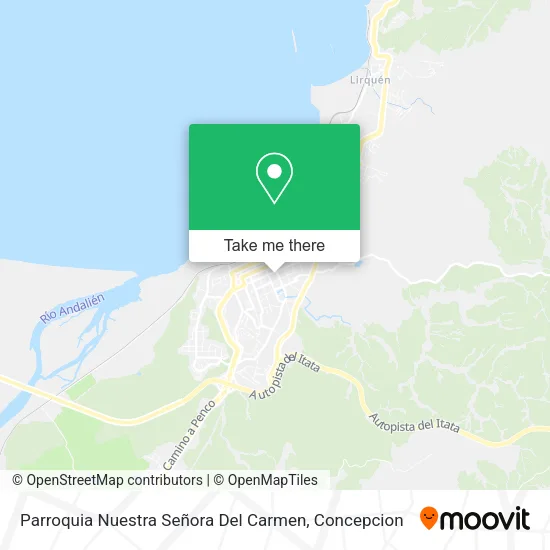 Parroquia Nuestra Señora Del Carmen map