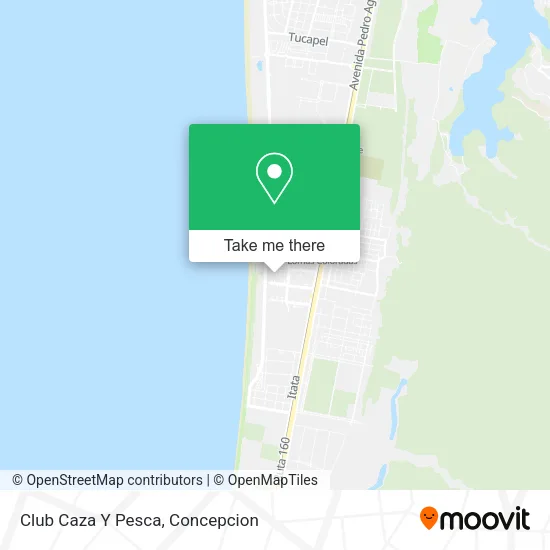 Mapa de Club Caza Y Pesca