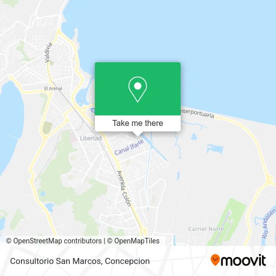 Mapa de Consultorio San Marcos