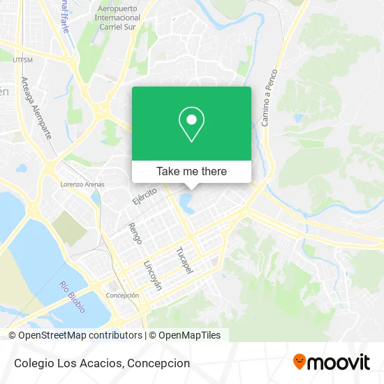 Colegio Los Acacios map