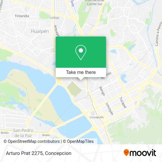 Mapa de Arturo Prat 2275