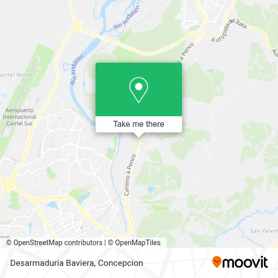 Desarmaduria Baviera map