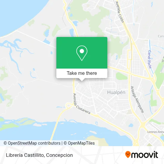 Librería Castillito map
