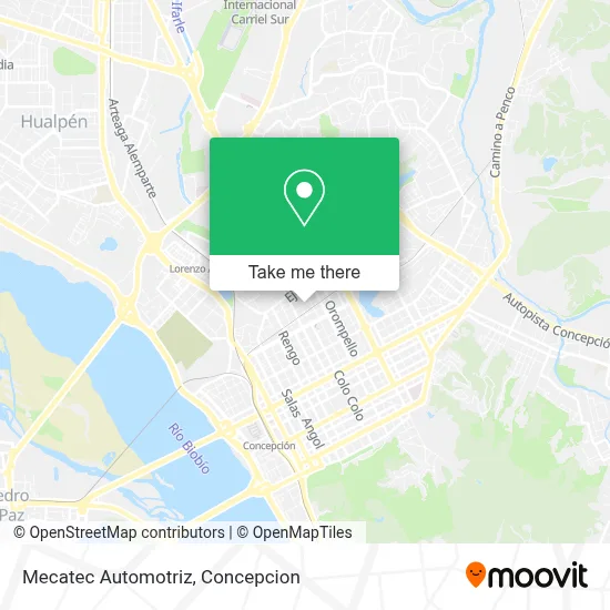Mecatec Automotriz map