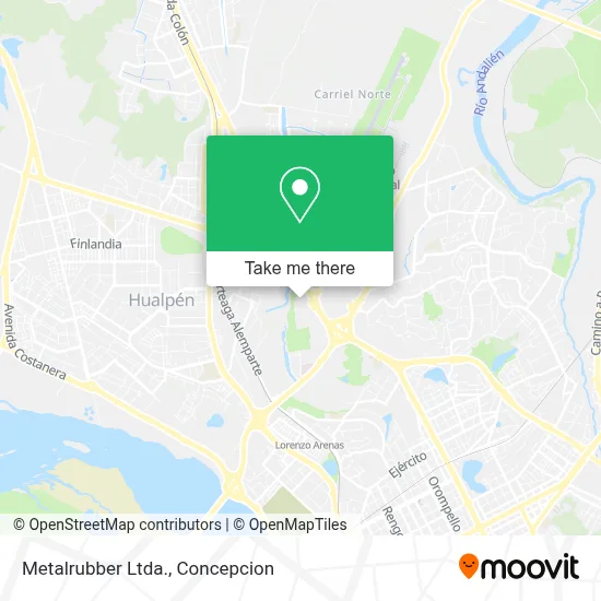 Metalrubber Ltda. map