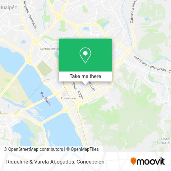 Riquelme & Varela Abogados map