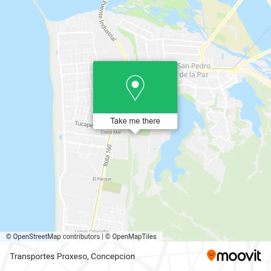 Transportes Proxeso map