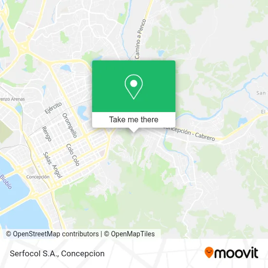 Serfocol S.A. map