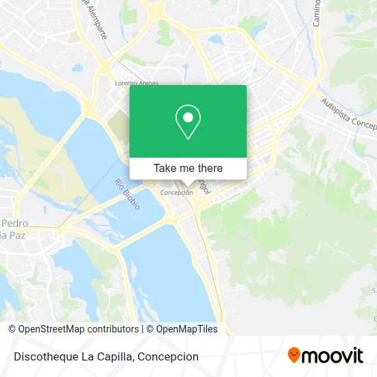 Discotheque La Capilla map