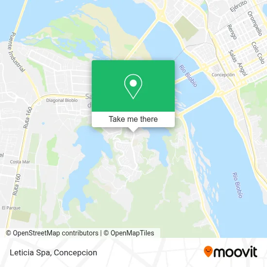 Leticia Spa map