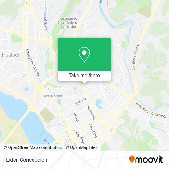 Lider map