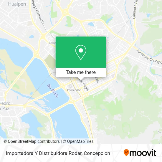 Importadora Y Distribuidora Rodar map