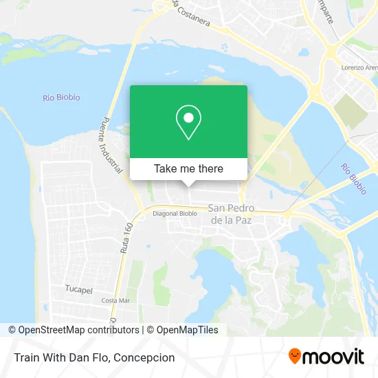 Train With Dan Flo map