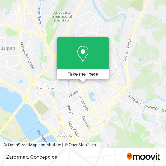 Zarormax map