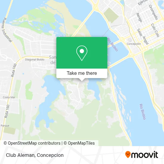 Club Aleman map
