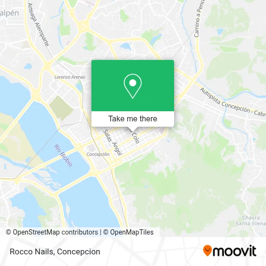 Rocco Nails map