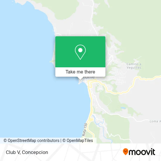 Club V map