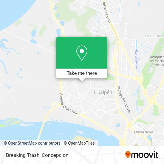 Breaking Trash map