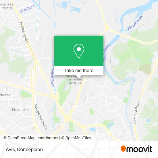 Avis map
