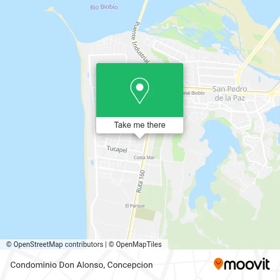 Condominio Don Alonso map