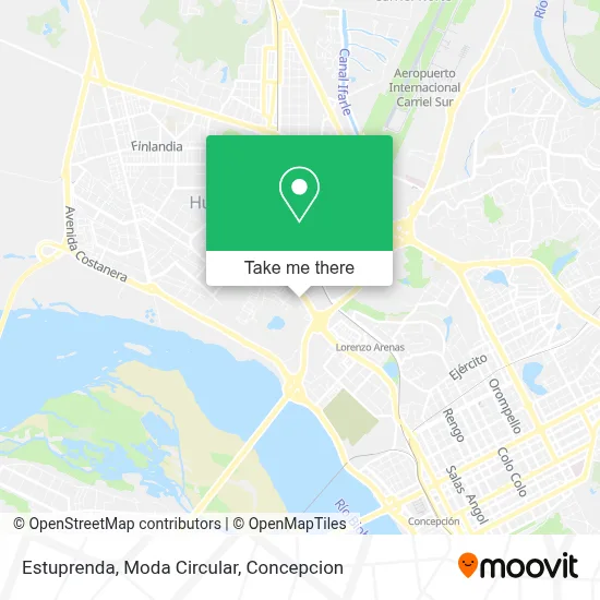 Estuprenda, Moda Circular map