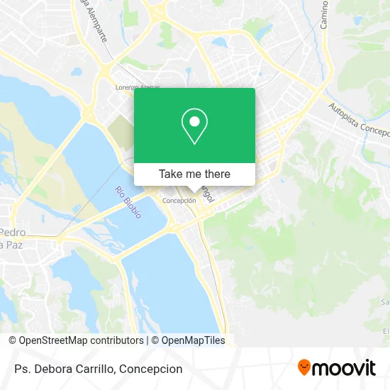 Ps. Debora Carrillo map