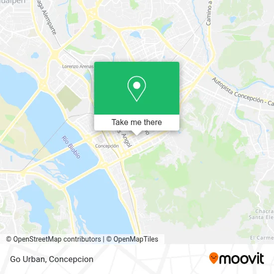 Go Urban map