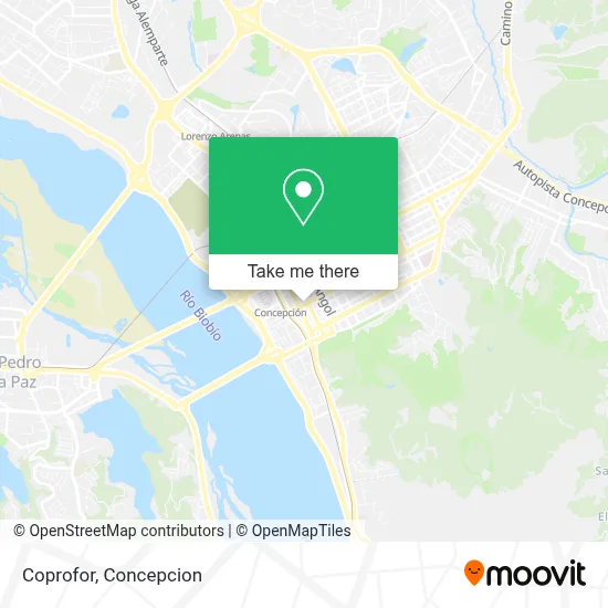 Coprofor map
