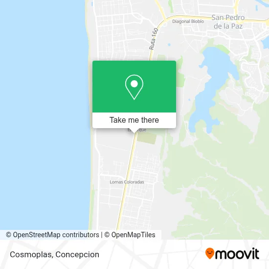 Cosmoplas map