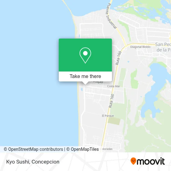 Kyo Sushi map