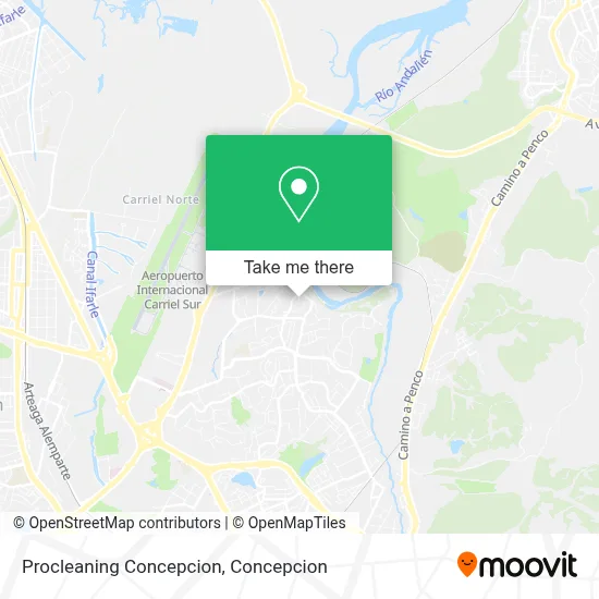 Procleaning Concepcion map