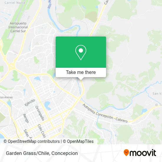 Garden Grass/Chile map