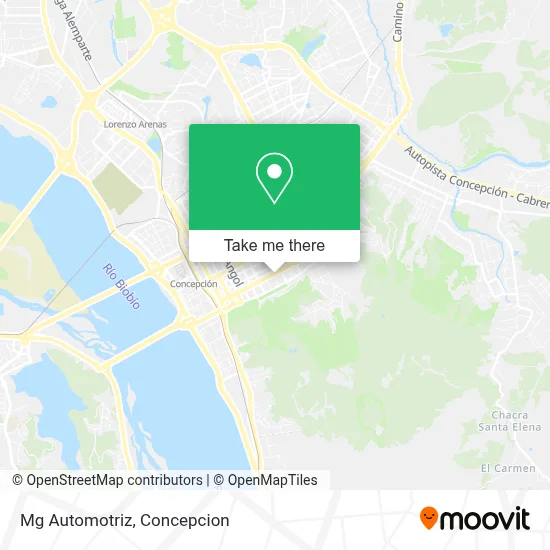 Mg Automotriz map