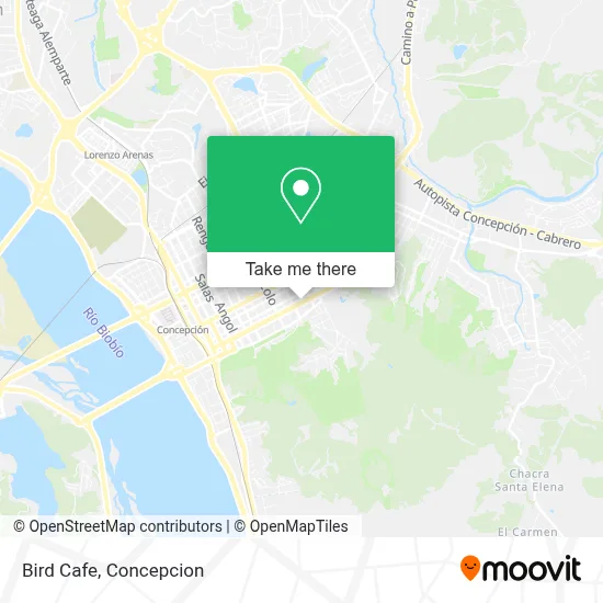 Bird Cafe map