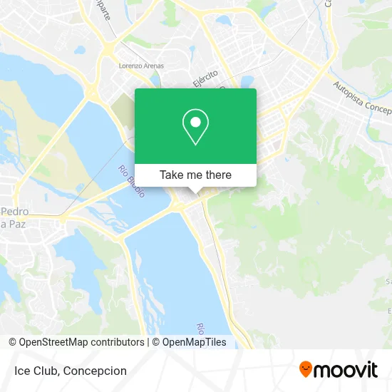 Ice Club map